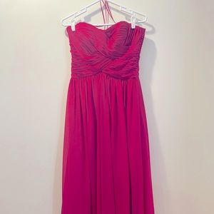 Hot Pink Prom Dress